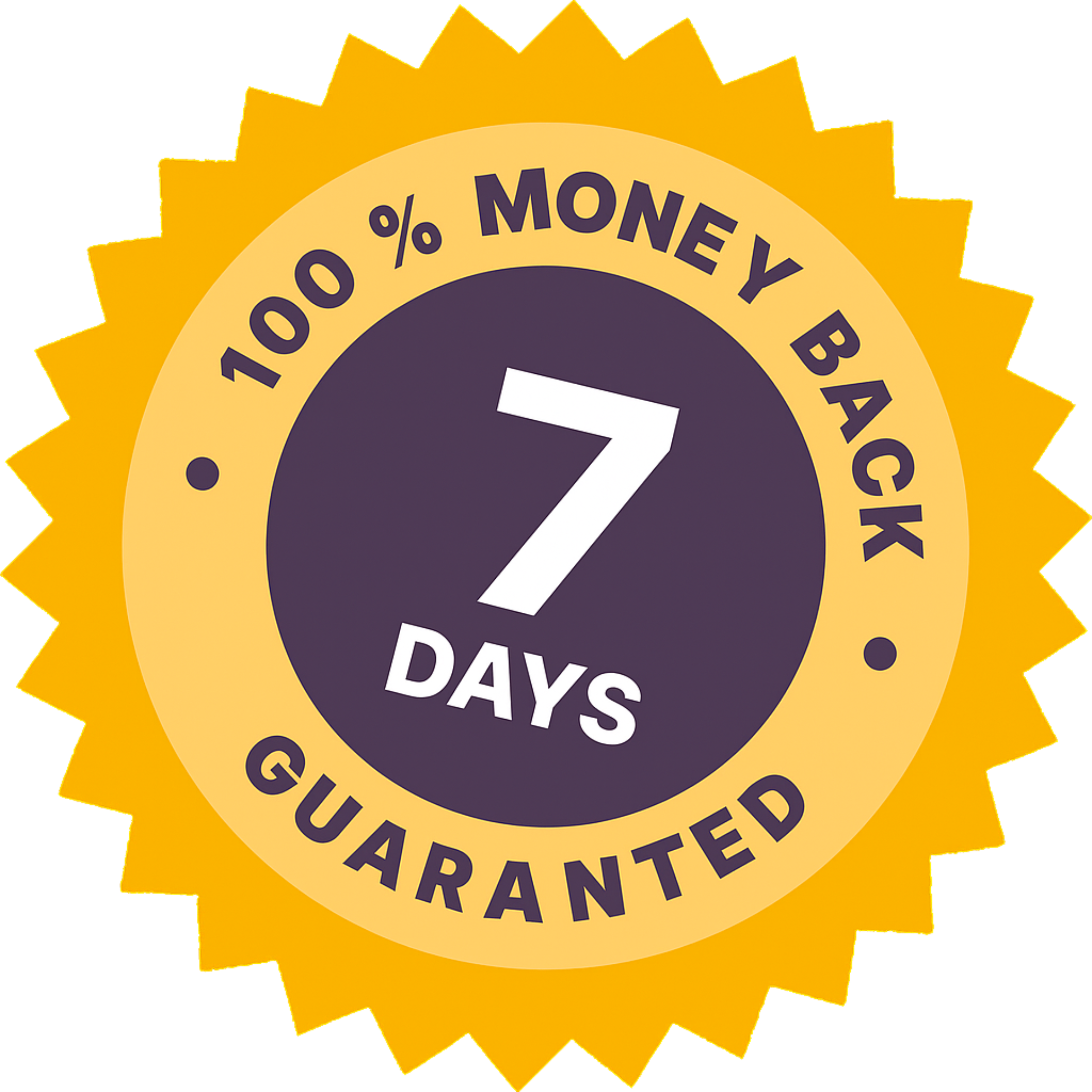 7-Day money-back guarantee
