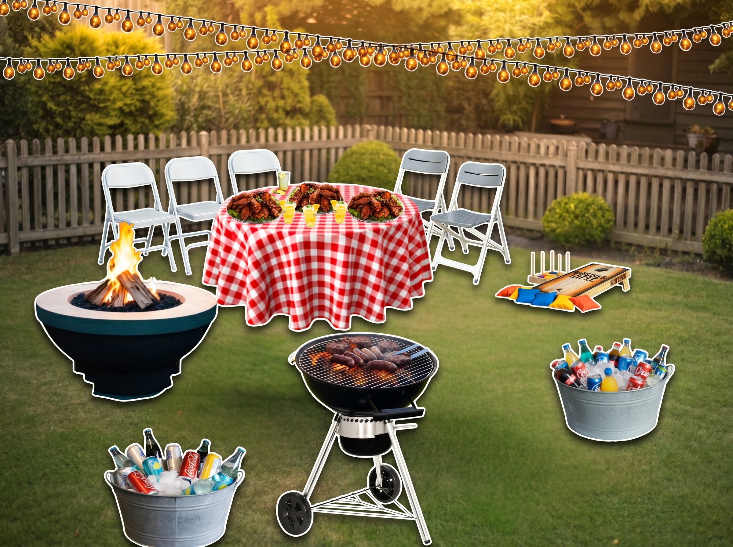 Kids Birthday party decor mockups