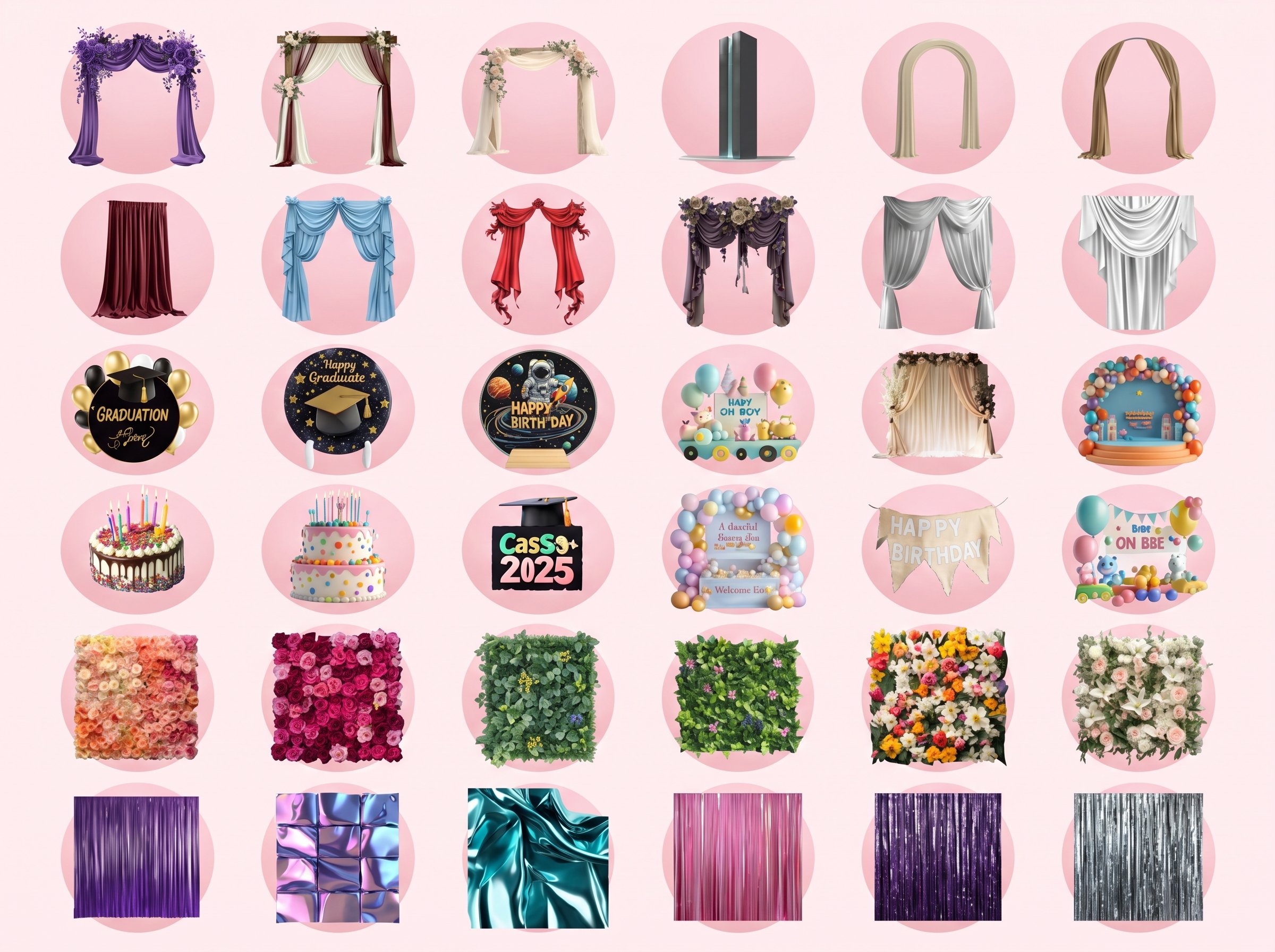 Backdrops mockups