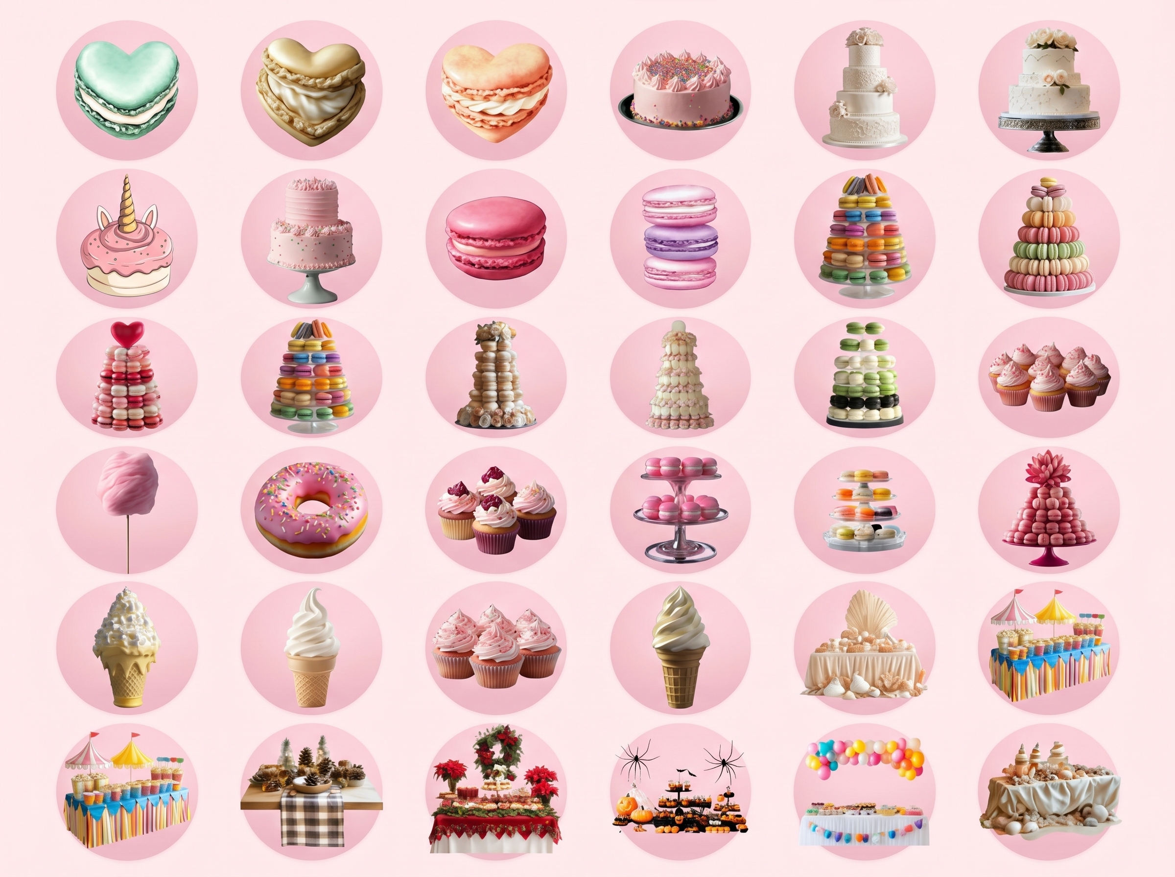 Sweets mockups