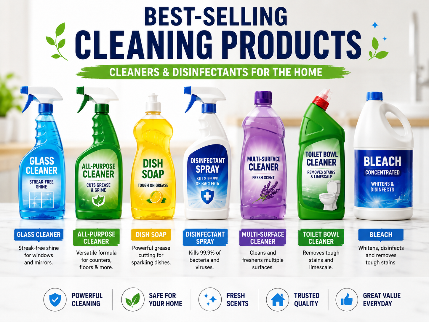 Cleaning products you can make